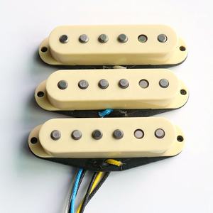Donlis 1set DS53 60's <span class=keywords><strong>Vintage</strong></span> Alnico 5 ST Pickup per chitarra singola con bobina piatta per la costruzione di <span class=keywords><strong>chitarre</strong></span> SSS di qualità - Product Image 1