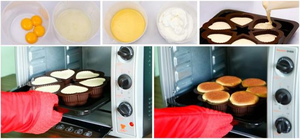 Guantes y Manoplas de Silicona Antiadherentes Libres de BPA Leadcare, Utensilios de Cocina Seguros y Coloridos, Aptos para Freidora de Aire y Herramientas para Hornear LD-F0014 - Product Image 5