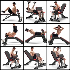 Banc de musculation multifonctionnel en acier CZFIT avec support pour barre, banc d'entraînement pliable et abordable pour la remise en forme - Product Image 6