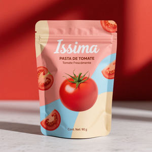 Emballage de sauce tomate Emballage alimentaire de qualité alimentaire Sac <span class=keywords><strong>debout</strong></span> Pochette à fermeture éclair Vente chaude Emballage de ketchup - Product Image 2