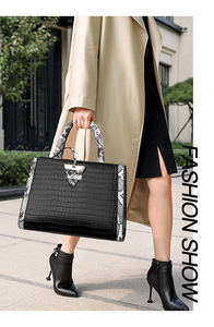 Nuevo Bolso de Mano de Moda para Mujer de Diseñador Gran Capacidad Estilo Tote Carteras y Bolsos para Mujer - Product Image 6