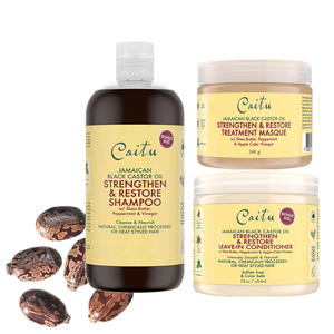 Mascarilla Capilar Caitu con Manteca de Karité Negra Africana, Proteína Natural para Suavizar y Reparar el Cabello Rizado - Product Image 6