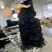 Cabello Humano al por Mayor para Trenzas, 100g, Ondulado Profundo, Estilo Boho, Trenzas sin Nudos, Pre-estirado, Extensiones Sin Enredos para Mujeres Negras