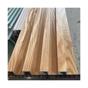 2900*170*24mm laminado WPC estriado madera característica fácil de instalar Panel de pared Wpc