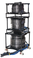 Câble Serpent OEM Personnalisé à Faible Interférence Sonore, Flexible, Longueur 30m avec 16 Canaux, Câble Audio de Scène