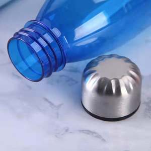 Bouteille d'eau Tritan avec logo personnalisé 350ml/500ml/700ml - Bouteille de sport et de gym sans BPA - Cadeau promotionnel et cadeau d'entreprise - Product Image 5