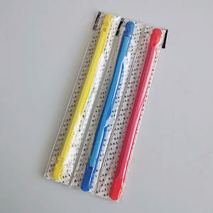 คลิปหนีบสายสีสันสดใส อุปกรณ์ตกปลา พลาสติกแบบพกพา สำหรับคันเบ็ดและรอกตกปลา บรรจุภัณฑ์แยกชิ้น - Product Image 1