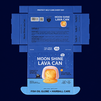 Boîtes en papier pour aliments pour animaux de compagnie avec logo personnalisé, vente en gros, emballage alimentaire de qualité alimentaire pour chiens et chats