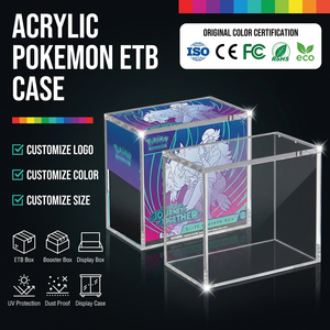 กล่องอะคริลิคคุณภาพสูงทรงสี่เหลี่ยมสำหรับจัดแสดงสินค้าสะสม พร้อมฝาปิดแม่เหล็กใช้งานง่าย ดีไซน์ทันสมัย - Product Image 1