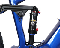 Vélo de montagne Em6-3rd avec moteur central 48v750w, 12 vitesses, batterie lithium longue portée, fourche en alliage d'aluminium à suspension intégrale
