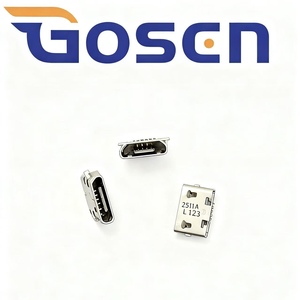 Cổng sạc Micro <span class=keywords><strong>USB</strong></span> 5 chân SMD Gosen Bar Design dành cho N215/N225/205/207/208/220/230, chân cắm đa năng - Product Image 1