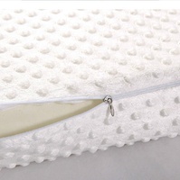 Oreiller cervical en mousse à mémoire de forme 36D de conception ergonomique à rebond lent pour le soulagement de la douleur au cou pour dormir oreiller haut et bas