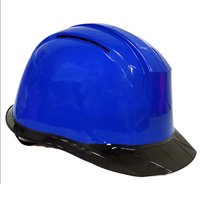 Casque de sécurité HBC de haute qualité, en gros, personnalisé, pas cher, en ABS rouge, respirant, pour les travailleurs