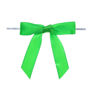 Noeuds de ruban préfabriqués avec boucle élastique pour emballage de boîtes cadeaux et décoration de chaises de mariage, directement de l'usine - Product Image 5