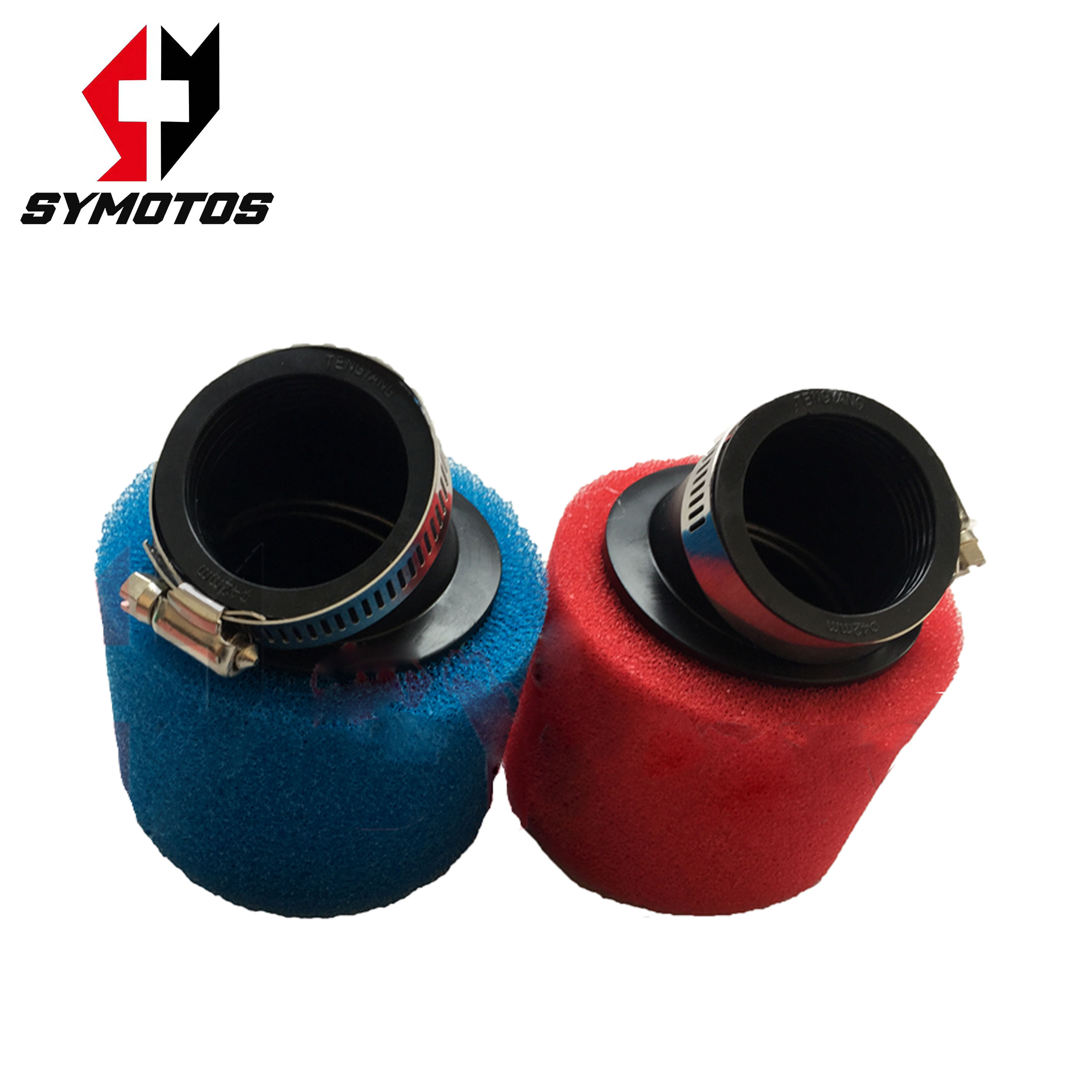sponge foam 45 degree air filter 48mm 45mm 42mm 38mm 35mm