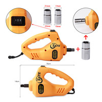 Kit hydraulique portatif de cric de voiture électrique du professionnel 3 tonnes avec la clé électrique