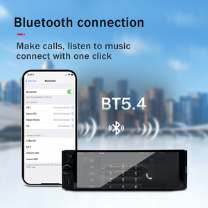 Autoradio universel Android 15 de 6,28 pouces, <span class=keywords><strong>avec</strong></span> CarPlay sans fil et Android Auto, navigation GPS, DSP, BT, WiFi, unité multimédia - Product Image 5