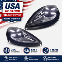 Lampu Depan LED YU GUANG untuk Porsche Macan 95B 2014-2023 Lampu Depan LED Matrix Macan 95b.1 95b.2 Upgrade 2024 Stok AS Lampu Utama