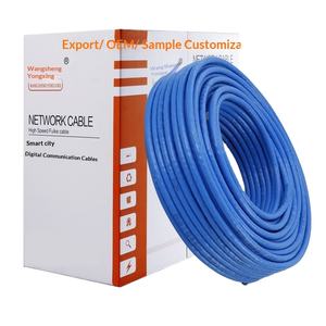 <span class=keywords><strong>Cable</strong></span> de Red de Par Trenzado Gigabit CAT6E de Doble Blindaje, 8 Núcleos, Cobre Libre de Oxígeno, 300 <span class=keywords><strong>Metros</strong></span>, -<span class=keywords><strong>30</strong></span>°C a 50°C, Marca Chuan Jun - Product Image 1