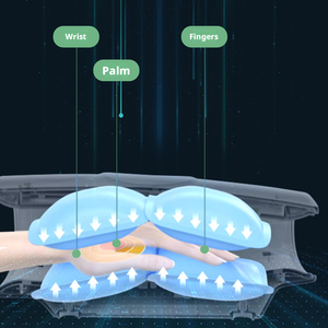 Massaggiatore per Mani Intelligente con Telecomando Wireless, Pressione dell'Aria <span class=keywords><strong>e</strong></span> Calore per Alleviare il <span class=keywords><strong>Dolore</strong></span> di <span class=keywords><strong>Dita</strong></span> <span class=keywords><strong>e</strong></span> <span class=keywords><strong>Palmo</strong></span> <span class=keywords><strong>e</strong></span> Comfort del Tunnel Carpale - Product Image 3