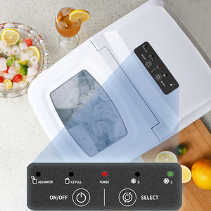 Máy làm đá thương mại thu nhỏ ký túc xá sinh viên <span class=keywords><strong>mini</strong></span> tiện lợi ngoài trời điện nhỏ tự động Máy làm đá - Product Image 3