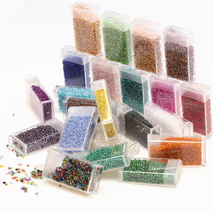 Perles de taille 12/0 pour la fabrication de bijoux en vrac, perles en verre lampwork de cristal de 2 mm pour bracelets, perles de rocaille, breloques, colliers, artisanat DIY - Product Image 5