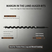 INNOVATION MARGIN dans les forets de tarière auto-alimentés Forstner Bit 45 #   Foret à bois en acier pour percer le bois