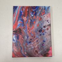 120ml Art Medium Verser Peinture Acrylique Set Verser Peinture Kit sur Toile Papier Comme Peinture Medium
