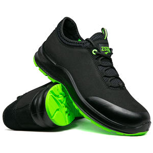 Offre Spéciale Reverse-Pile Upper Steel Toe Semelle en acier Chaussures <span class=keywords><strong>de</strong></span> sécurité antidérapantes en PU à double densité résistantes à l'usure pour les chantiers <span class=keywords><strong>de</strong></span> construction - Product Image 4