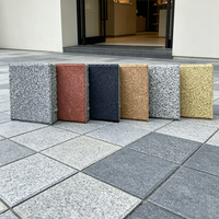 Briques de béton poreux ignifuges 600x300x50mm, résistantes aux acides, pour pavage paysager et utilisation en construction extérieure