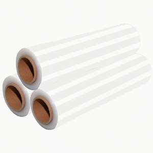 High Tensile Strength <b>Waterproof</b> Soft Glossy 50cm*300m*18um Stretch Film for Packaging South Korean Market Painting Industries - Product Image 4