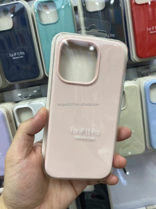 <span class=keywords><strong>Funda</strong></span> de Silicona Líquida de Color <span class=keywords><strong>Oficial</strong></span> Sin Logotipo para <span class=keywords><strong>iPhone</strong></span> 17 Pro Max 16E 15 14 Plus 13 12 Mini 11 <span class=keywords><strong>XR</strong></span> XS - Product Image 3