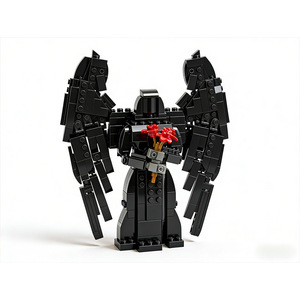 ตัวต่อเลโก้พลาสติกแบบพกพา รุ่น Black Devil ยอดนิยมขายดีข้ามประเทศ ของเล่นประกอบรูปดอกไม้สุดฮิต สำหรับเด็กอายุ 14 ปีขึ้นไป - Product Image 5