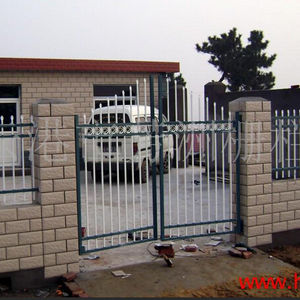 La chine A Fait la Porte En Fer Forgé Porte En Fer Brut Clôture - Product Image 5