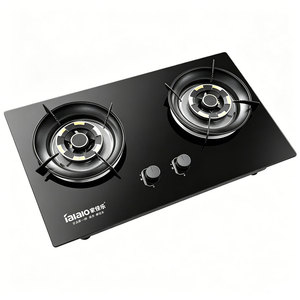 Cuisinières à gaz doubles encastrables pour la maison, cuisinière à gaz 2 brûleurs en verre trempé, vente en gros Chine - Product Image 3
