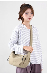 Bolso bandolera multicolor opcional de gran capacidad con correa ajustable para el hombro, estilo americano, para mujer - Product Image 6