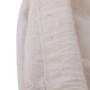 カスタムロゴ入り 再利用可能 エコフレンドリー 薄手コットンモスリン巾着ギフト包装 化粧品ポーチバッグ - Product Image 6