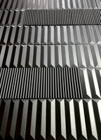 Carrelage décoratif mural moderne en béton UHPC PYRAMID B-3D de 20 mm pour supermarchés et usage extérieur