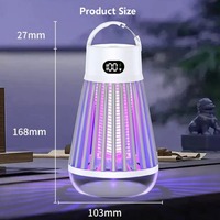 Appareil anti-moustiques portable personnalisé PCBA, recharge USB, mini lampe répulsive d'insectes, intérieur/extérieur