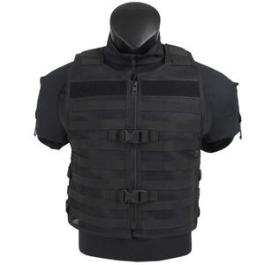 Chaleco táctico negro transpirable estilo Viking LBE chaleco táctico personalizado peso ligero Stealth Plate Carrier <span class=keywords><strong>MU</strong></span> - Product Image 1