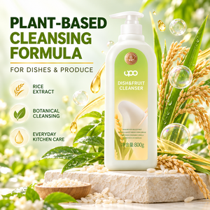 UPO <b>Dish</b> and Fruit Cleanser 800g Lemon Fragrance Eco-Friendly <b>Liquid</b> Detergent - Product Image 5
