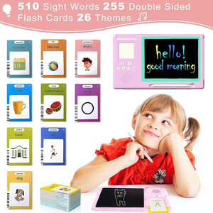 2025nuovo modello <span class=keywords><strong>di</strong></span> moda personalizzato stampa colorato Doodle Board <span class=keywords><strong>di</strong></span> disegno <span class=keywords><strong>di</strong></span> scrittura cancellabile <span class=keywords><strong>Tablet</strong></span> con schede Flash parlanti apprendimento Toy Girl Boy - Product Image 6