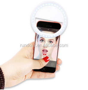 Top RK12 Selfie Quadratisches Silikon-LED-Licht Weiches Licht Selfie-Füll licht lampe für Mobiltelefon 36LED Leuchtstofflampe 3 Helligkeit - Product Image 4