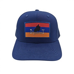 high-quality Richardson 112 Trucker Hat Custom Leather Patch Low MOQ Tactical Outdoor Fishing Hunting <b>Mesh</b> Back Snapback - Product Image 4