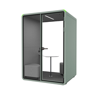 Cabine de studio insonorisée modulaire, cabine acoustique intérieure pour enregistrement vocal, cabine de travail, cabine d'interview