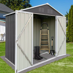 Serre en aluminium ROYO <span class=keywords><strong>GJF</strong></span> moderne et écologique avec revêtement poudré, porte coulissante/bi-volet, pour jardins, montage facile, anti-rongeurs - Product Image 4