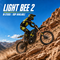 Moto électrique tout-terrain Surron Light Bee 2, moteur sans balais 24 kW, livraison porte-à-porte DDP USA