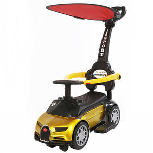 Schneller Versand <span class=keywords><strong>3</strong></span> in 1 Fahrt mit dem Auto mit Schub griff Kinder Outdoor Schaukel Auto für Baby - Product Image 6