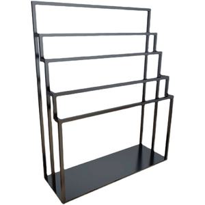 <span class=keywords><strong>Étagère</strong></span> de présentation pour pantalons de magasin de vêtements, cadre en fer, <span class=keywords><strong>étagère</strong></span> de présentation pour serviettes, présentoir pour foulards et draps, support de rangement pour oreillers - Product Image 1