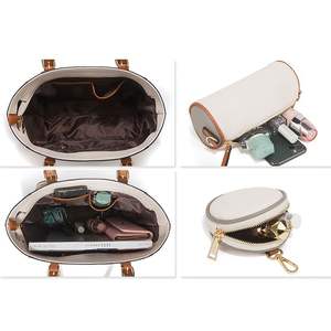 Bolso de mano para mujer, bolso de hombro a la moda para mujer, bolso de tres piezas - Product Image 5